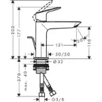 Logis Baterija za Umivaonik 71251000