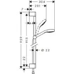 Croma Select S Vario Shower Set 0.90 m 26572400