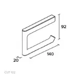 Cut 102 Nosač Toaletnog Papira