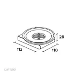 Cut 500 Držač Sapuna