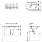 Polo Lavabo 56x45 WF101802001