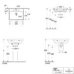 Avento Lavabo Ugradni 60x47