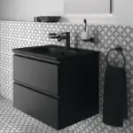 Tesi Ormarić za Lavabo 60cm Mat Crni T0050ZT