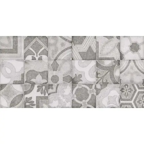 Varese Patchwork Grey 30x60