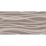 Home Waves Brown Decor 25x50