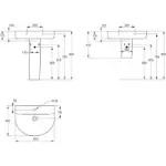 Connect Lavabo 60 E787501