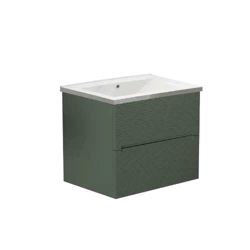 Rigo 600BX Verde Salvia Lavabo E-8005-60