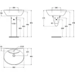 Ocean Lavabo 65 W306001