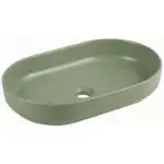 Premium Nadgradni Lavabo River 2 E-6594 Matt Olive Green