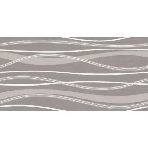 Home Waves Graphite Decor 25x50