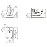 Tesi Konzolni Bide T355201