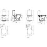 Tempo WC Šolja za MB S T331301