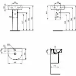 Connect Arc Lavabo 45x36 E796801