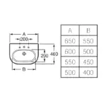 Meridian Lavabo 60 A327242000