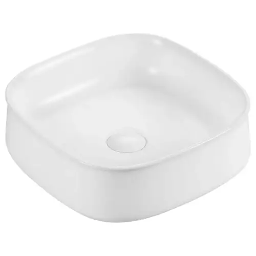 Premium Nadgradni Lavabo SQUARE BENCH E-6583 420X420X140 MATT WHITE