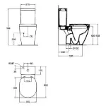 Connect WC Šolja Simplon za Monoblok Ideal Plus E8038MA