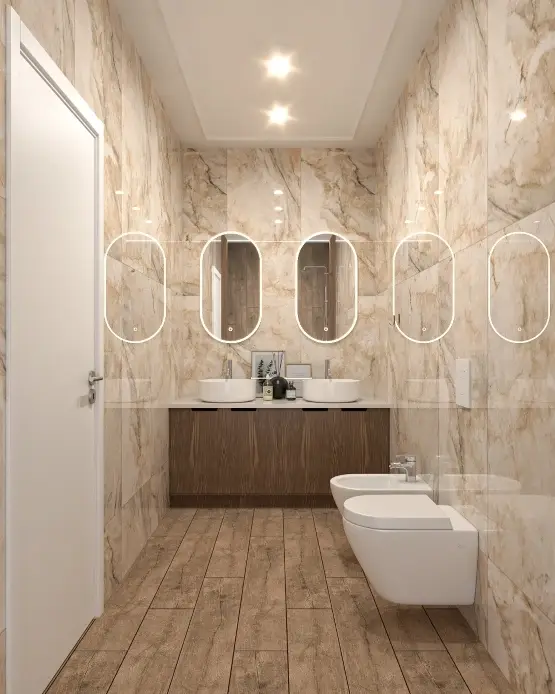 kupatilo pg lithos bianco line wood matt